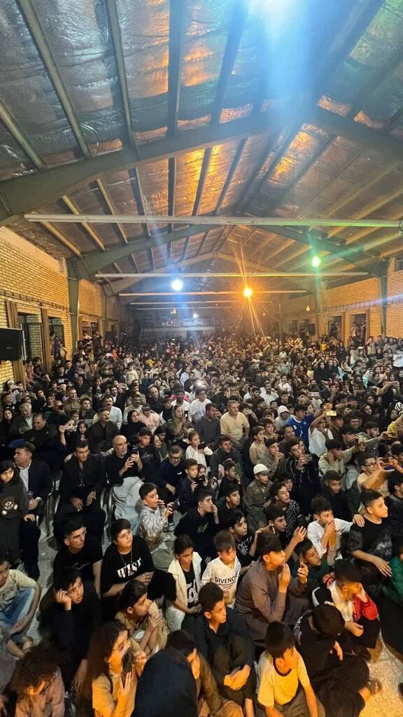 جشن با شکوه هفته ملی کودک در ثلاث باباجانی با مشارکت کانون برگزار شد