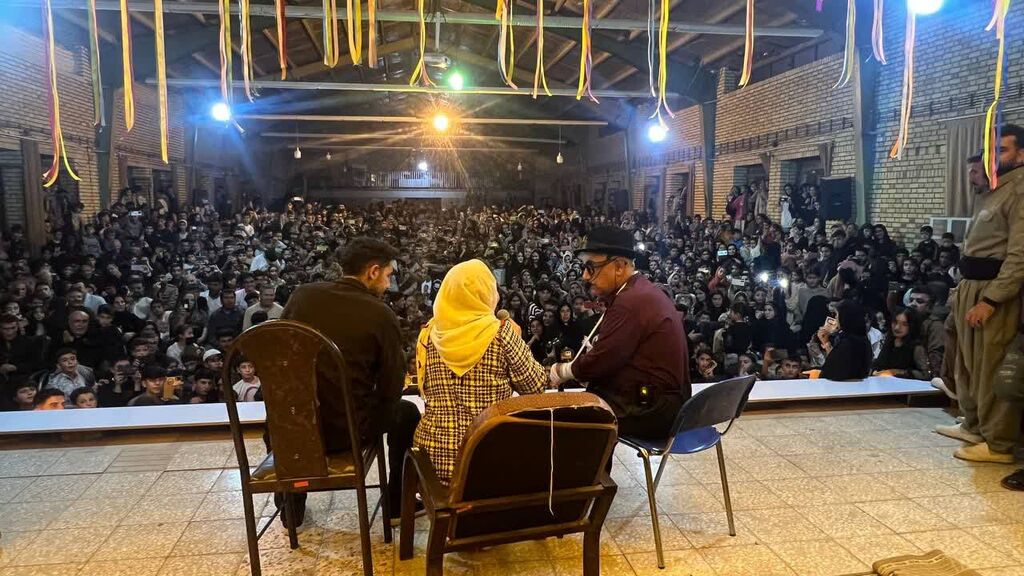 جشن با شکوه هفته ملی کودک در ثلاث باباجانی با مشارکت کانون برگزار شد