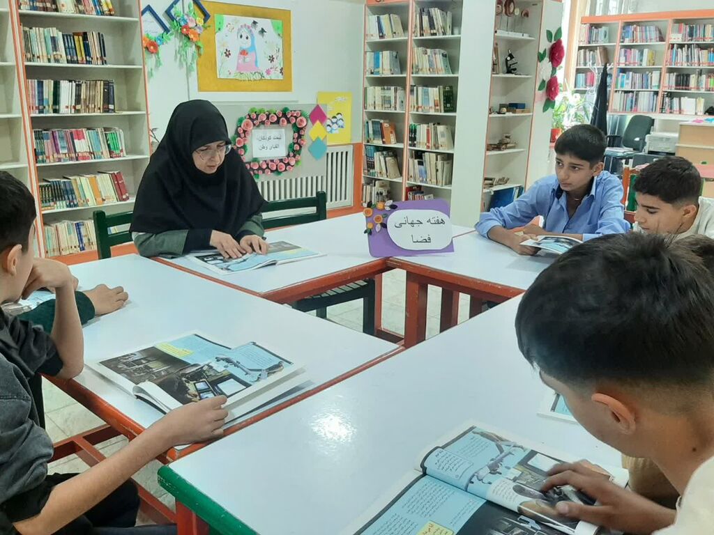 پرواز خیال کودکان در هفته جهانی فضا