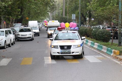 کاروان شادی‌پیمایی هفته ملی کودک در مازندران با یاد شهدای کودک و نوجوان به حرکت درآمد