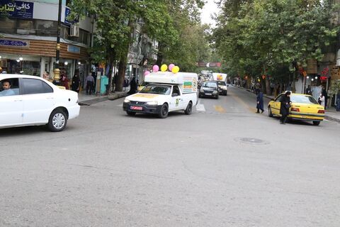 کاروان شادی‌پیمایی هفته ملی کودک در مازندران با یاد شهدای کودک و نوجوان به حرکت درآمد