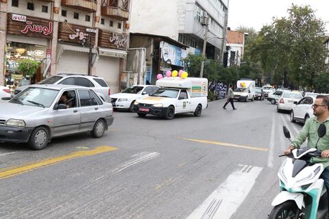 کاروان شادی‌پیمایی هفته ملی کودک در مازندران با یاد شهدای کودک و نوجوان به حرکت درآمد