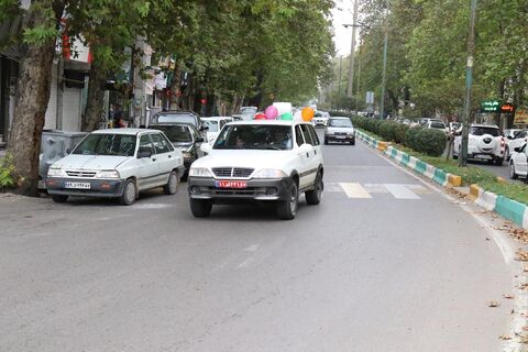 کاروان شادی‌پیمایی هفته ملی کودک در مازندران با یاد شهدای کودک و نوجوان به حرکت درآمد