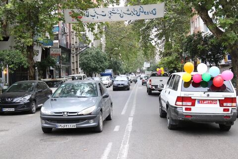 کاروان شادی‌پیمایی هفته ملی کودک در مازندران با یاد شهدای کودک و نوجوان به حرکت درآمد