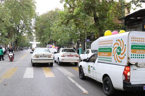 کاروان شادی‌پیمایی هفته ملی کودک در مازندران با یاد شهدای کودک و نوجوان به حرکت درآمد