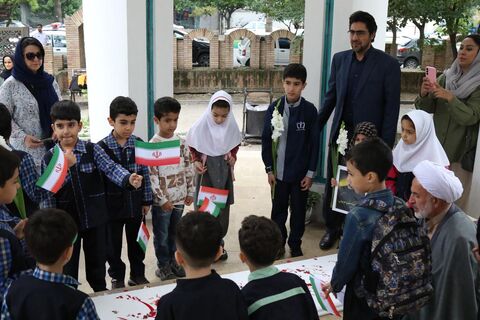 کاروان شادی‌پیمایی هفته ملی کودک در مازندران با یاد شهدای کودک و نوجوان به حرکت درآمد