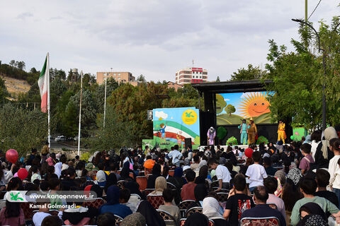 جشن پرواز بادبادک‌ها در پارک کیو خرم آباد-لرستان