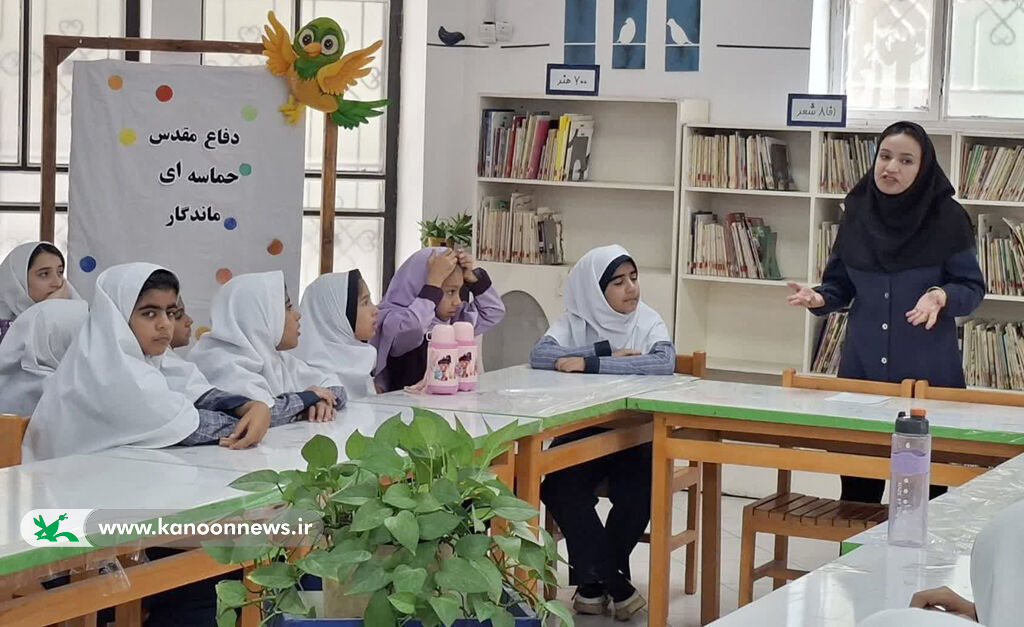 مراکز کانون استان یزد هفته دفاع مقدس را گرامی داشتند
