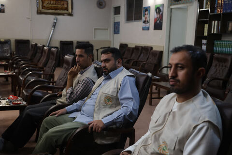 دیدار مدیر کل و مربیان کانون پرورش فکری کودکان و نوجوانان با نماینده ولی فقیه  استان همدان