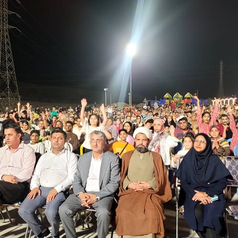 گزارش تصویری /شکوه حضور ۲ هزار نفری در جشن بزرگ هفته ملی کودک در پارک پنجعلی بندرعباس
