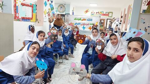 گزارش تصویری| کارگاه‌های ساخت صورتک در مراکز کانون استان اردبیل