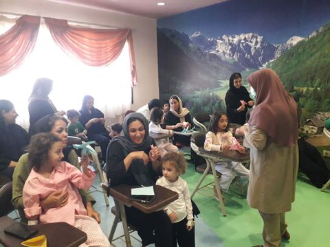 هدیه‌ای از جنس لبخند به کودکان بستری در بیمارستان حشتمیه سبزوار