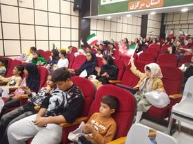 اجرای جنگ شادی برای کودکان شبه‌خانواده هم‌زمان با هفته ملی کودک