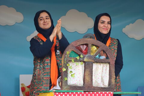 تماشاخانه سیار کانون تهران در ششمین نمایشگاه بین‌المللی توانمندی‌های روستایی و عشایری