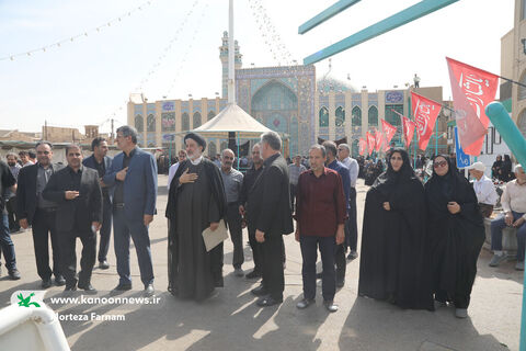 مراسم تشییع پیکر حضرت آیت‌الله حاج سید علیرضا حیدری (ره)