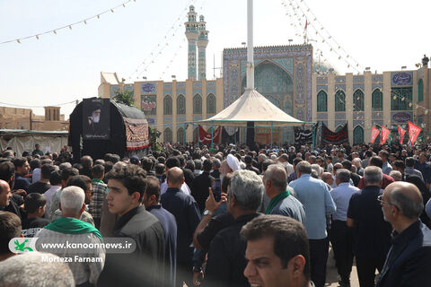 مراسم تشییع پیکر حضرت آیت‌الله حاج سید علیرضا حیدری (ره)