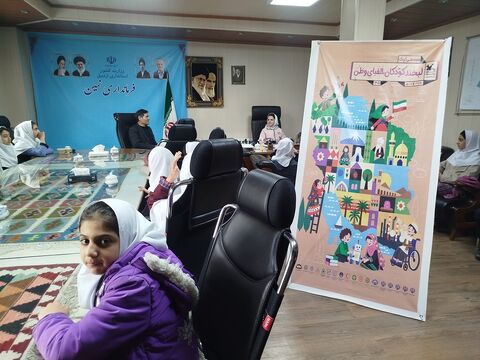 آینده‌سازان نمین در فرمانداری مشق مسئولیت‌پذیری کردند