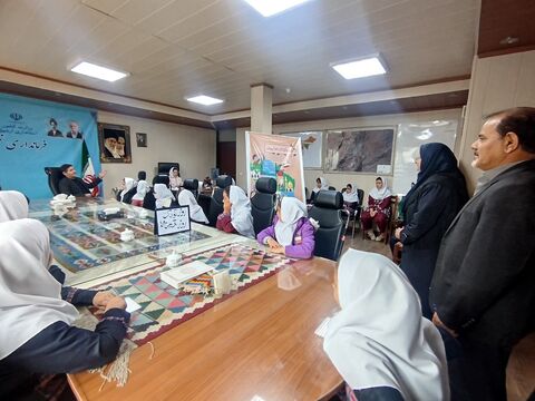 آینده‌سازان نمین در فرمانداری مشق مسئولیت‌پذیری کردند
