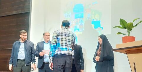 کرمانشاه.  تجلیل از برگزیدگان پویش سیارک‌ها
