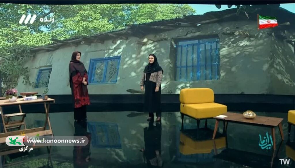 اجرای قصه «دولنگه» توسط مربی کانون استان مرکزی در برنامه «ایران ما» شبکه سه