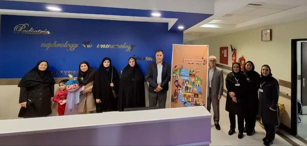 روایت حضور کانون در بیمارستان کودکان ارومیه