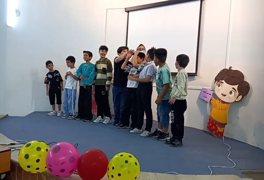 برنامه های هفته ملی کودک در مراکز ۲۵/۳۲/۳۹/۳۳ و مرکز پردیس