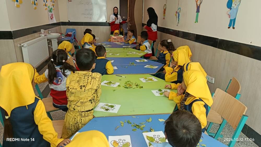 اعضای مراکز کانون «من هم میتوانم» را مشق کردند
