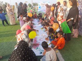 طنین شادی کودکان هرمزی در جشن بزرگ بادبادک‌ها؛ رویدادی برای گرامیداشت هفته ملی کودک