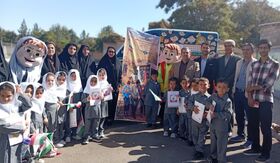 جشن هفته ملی کودک در مدارس روستاهای البرز