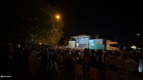 تماشاخانه سیار کانون در گچساران؛ لبخند مهمان کودکان شد