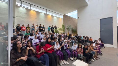 تماشاخانه سیار کانون در گچساران؛ لبخند مهمان کودکان شد