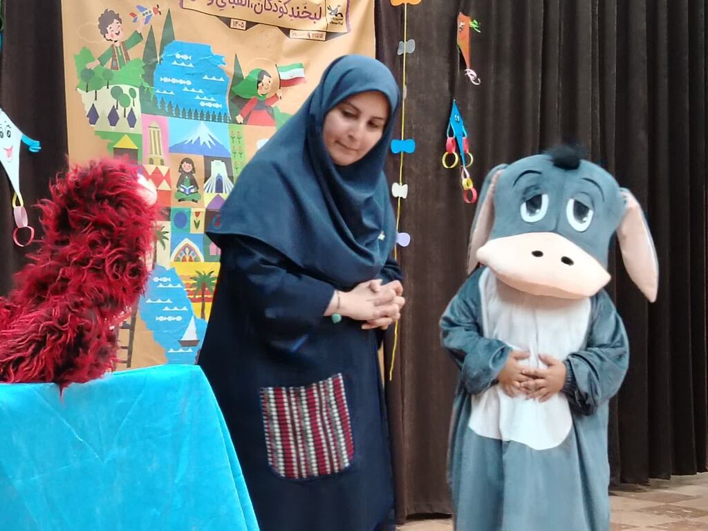 نشاط و شادی در جشن ملی هفته کودک مرکز شماره ۲ گناباد