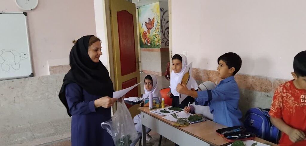 جشن هفته ملی کودک در مدارس روستاهای البرز