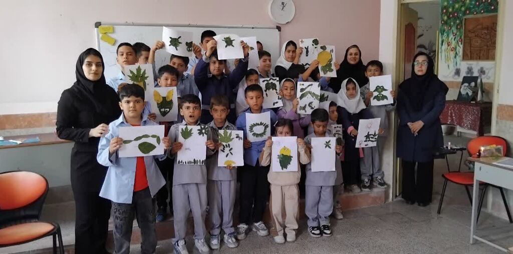 جشن هفته ملی کودک در مدارس روستاهای البرز