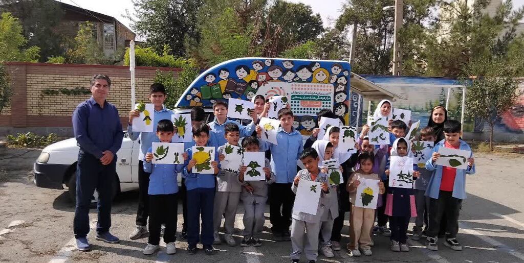 جشن هفته ملی کودک در مدارس روستاهای البرز