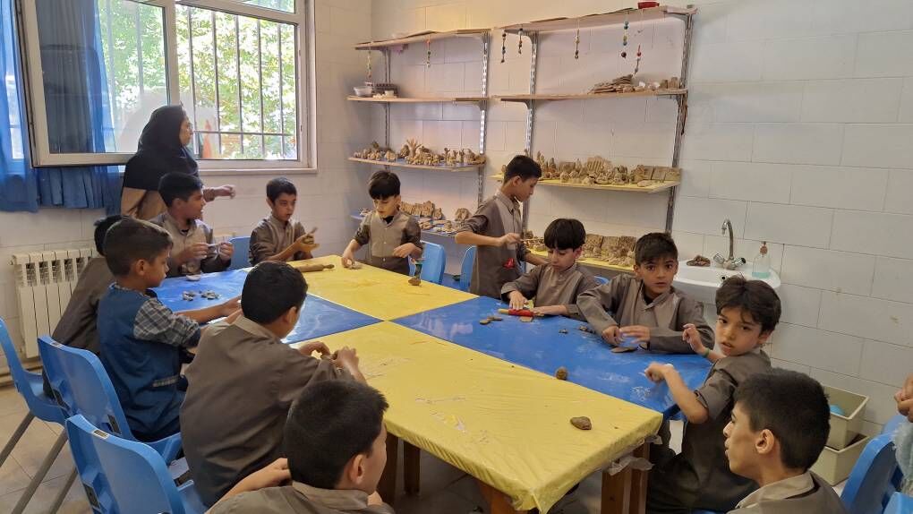 روزی متفاوت برای کودکانِ دارای نیازهایِ ویژه در بسطام