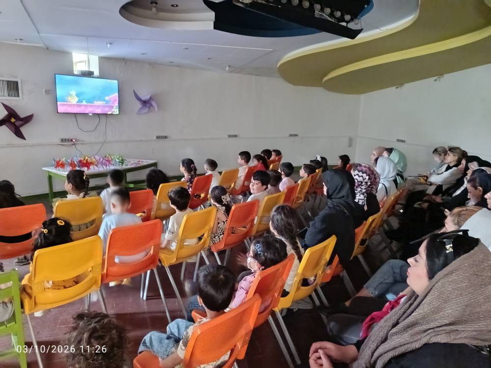 جشن «فرفره» به مناسبت هفته ملی کودک در مرکز ۱۵&nbsp;