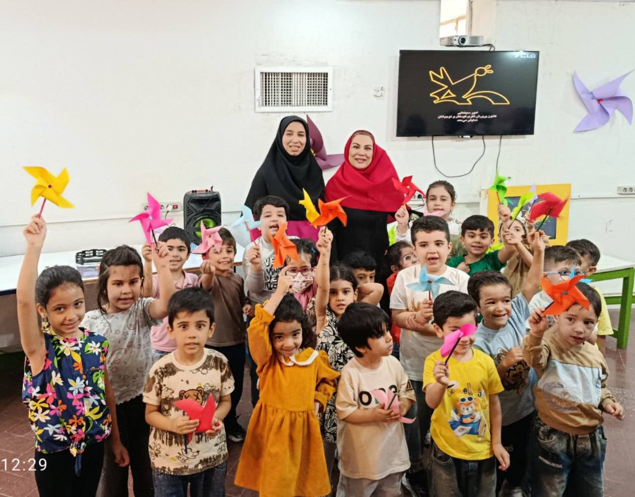 جشن «فرفره» به مناسبت هفته ملی کودک در مرکز ۱۵&nbsp;