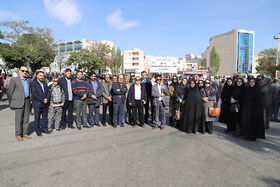 حضور پرشور کارکنان و مربیان کانون در رزمایش ۱۰۰ هزار نفری جانفدایان