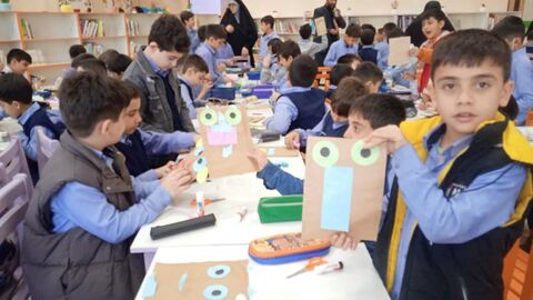 گزارش تصویری بازدید مدارس از مرکز فرهنگی شماره 8 مشهد در هفته ملی کودک