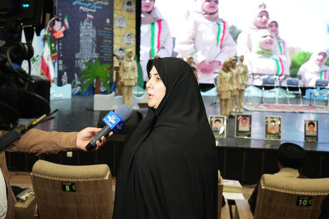 نمای تصویری از جشن «لبخند کودکان» و حضور ۱۵۰۰ دانش‌آموز تبریزی(2)
