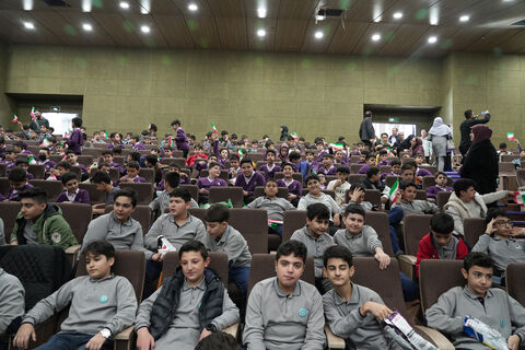 نمای تصویری از جشن «لبخند کودکان» و حضور ۱۵۰۰ دانش‌آموز تبریزی(2)