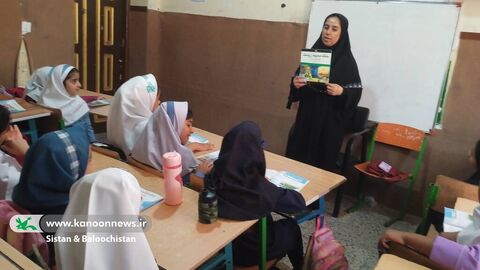 حضور مربیان کانون پرورش فکری در مدارس به مناسبت هفته ملی کودک