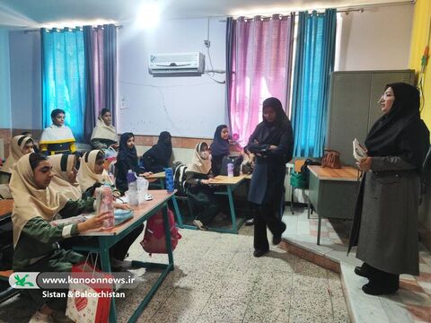 حضور مربیان کانون پرورش فکری در مدارس به مناسبت هفته ملی کودک