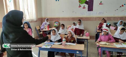 حضور مربیان کانون پرورش فکری در مدارس به مناسبت هفته ملی کودک