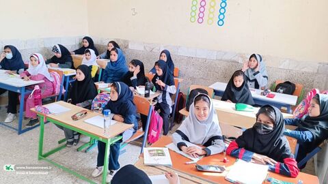حضور مربیان کانون پرورش فکری در مدارس به مناسبت هفته ملی کودک