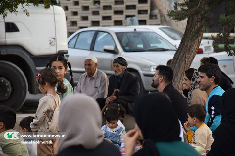 تماشاخانه سیار کانون در لرستان - بوستان آبشارطلای خرم آباد