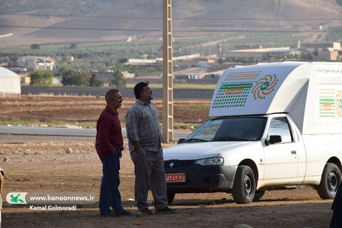 سفر تماشاخانه سیار کانون در لرستان - روستای دارایی خرم آباد