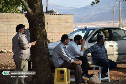سفر تماشاخانه سیار کانون در لرستان - روستای دارایی خرم آباد