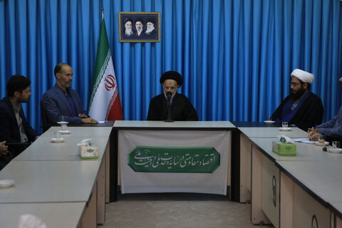 دیدار با آیت الله عبادی